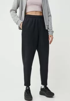 Reebok pantaloni de trening LUX Collection culoarea negru, neted, 100075361 imagine