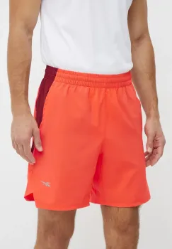 Reebok pantaloni scurti barbati, culoarea portocaliu, 100206006 imagine