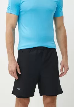 Reebok pantaloni scurti de antrenament Strength 4.0 culoarea negru, 100075766 imagine