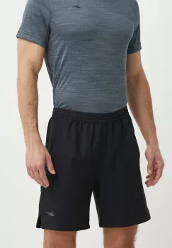 Reebok pantaloni scurti de antrenament Strength 4.0 culoarea negru, 100075796 imagine