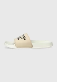 Reebok papuci Fulgere Slide barbati, culoarea bej imagine