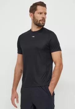 Reebok tricou de alergare culoarea negru, modelator imagine