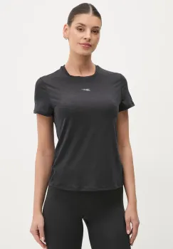 Reebok tricou de antrenament Athletic culoarea negru, 100214669 imagine