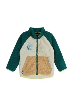 Reima bluza copii Moomin Kramgo culoarea verde, modelator, 5200079C imagine
