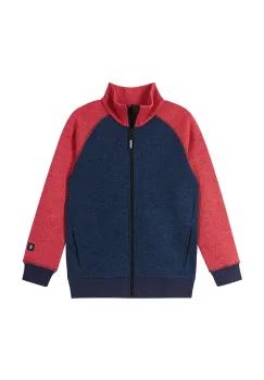 Reima bluza copii Neulomus culoarea albastru marin, neted, 5200365A imagine