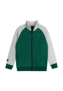 Reima bluza copii Neulomus culoarea verde, neted, 5200365A imagine