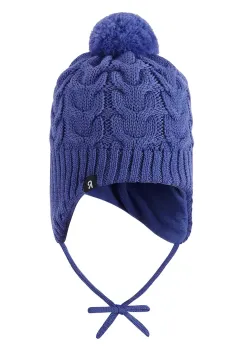 Reima caciula de lana pentru copii Paljakka culoarea violet, 5300035C imagine