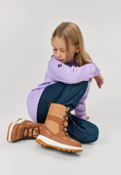 Reima cizme de iarna copii Laplander 2.0 culoarea maro, 5400125A imagine