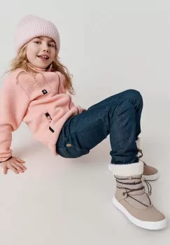 Reima cizme de iarna copii Lumipallo culoarea bej imagine