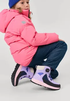 Reima cizme de iarna pentru copii Hallava Quicklock culoarea violet, 5400164A imagine