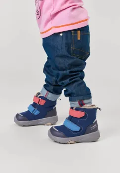 Reima cizme de iarna pentru copii Talviuni culoarea bleumarin, 5400165A imagine