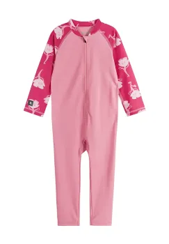 Reima costum de baie pentru bebelusi Polskii culoarea roz, 5200130A imagine