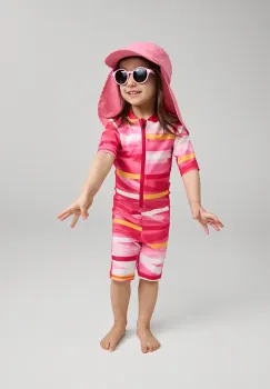 Reima costum de baie pentru copii Vesihiisi culoarea roz, 5200137D imagine