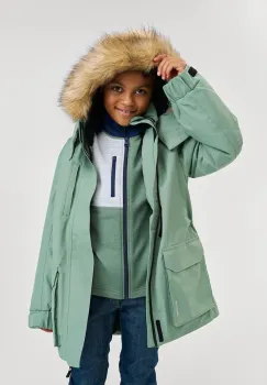Reima geaca copii Ajaton culoarea verde, 5100360A imagine