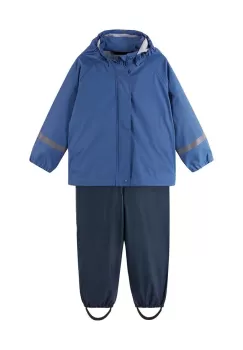 Reima geaca si pantaloni pentru copii culoarea albastru imagine