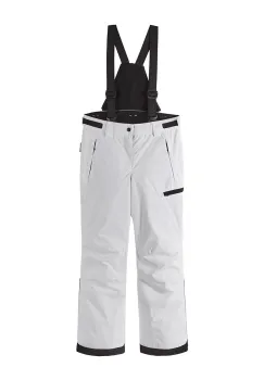 Reima pantaloni copii culoarea alb imagine