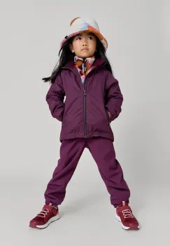 Reima pantaloni copii Kaura culoarea violet, 5100148B imagine