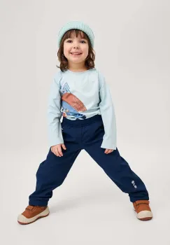 Reima pantaloni copii Oikotie culoarea verde, 5100010A imagine