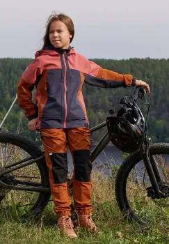 Reima pantaloni copii Vaeltaa culoarea maro, 5100260A imagine