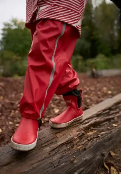 Reima pantaloni de ploaie pentru copii Lammikko culoarea rosu, 5100026A imagine