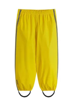 Reima pantaloni de ploaie pentru copii Oja culoarea galben, 5100027A imagine
