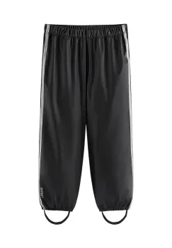 Reima pantaloni de ploaie pentru copii Oja culoarea negru, 5100027A imagine