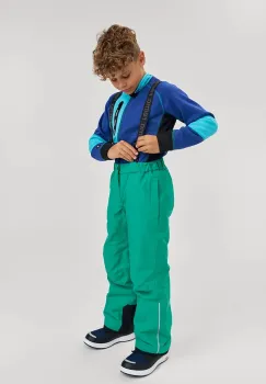 Reima pantaloni de schi pentru copii Proxima culoarea verde, 5100099B imagine