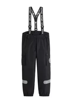 Reima pantaloni de schi pentru copii Tiksi culoarea negru imagine