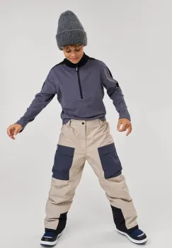 Reima pantaloni pentru sporturi de iarna pentru copii Viekkala culoarea bej, 5100395A imagine