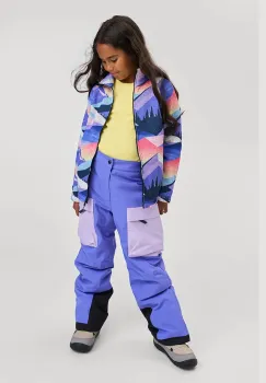 Reima pantaloni pentru sporturi de iarna pentru copii Viekkala culoarea violet, 5100395A imagine