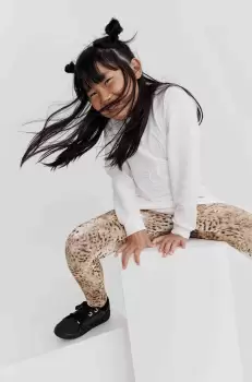 Reima rochie din bumbac pentru copii culoarea alb, mini, drept imagine