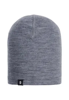 Reima sapca de lana pentru copii Dimma culoarea gri, de lana, din tesatura neteda, 5300013C imagine