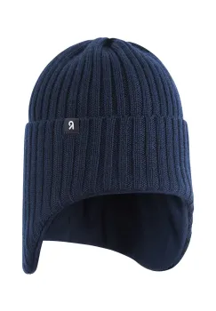 Reima sapca de lana pentru copii Mystinen culoarea bleumarin, 5300325A imagine