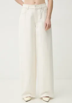 Remain blugi din bumbac femei high waist, 502883849 imagine