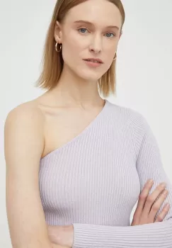 Remain pulover femei, culoarea violet imagine