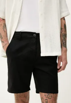 Resterods pantaloni scurti Chin shorts barbati, culoarea negru, 55251.6410 imagine