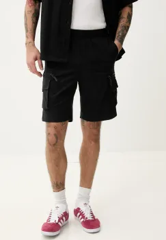 Resterods pantaloni scurti Marc shorts barbati, culoarea negru, 55251.6440 imagine