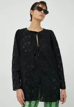 Resume camasa femei, culoarea negru imagine
