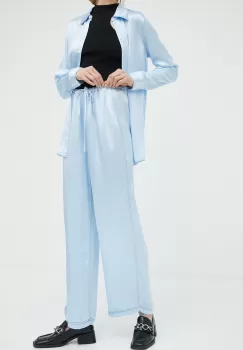 Resume pantaloni femei, lat, high waist imagine