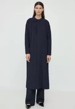 Resume rochie AnayaRS Dress culoarea negru, midi, oversize, 20711128 imagine