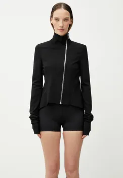 Rick Owens Lilies hanorac cu fermoar pentru femei, cu vascoza Naska Gary imagine