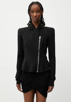 Rick Owens Lilies hanorac cu fermoar pentru femei Princess imagine