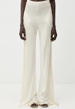 Rick Owens Lilies pantaloni pentru femei, cu vascoza Bias imagine