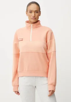 Rip Curl bluza FORTALEZA femei, culoarea portocaliu, neted, 04KWFL imagine