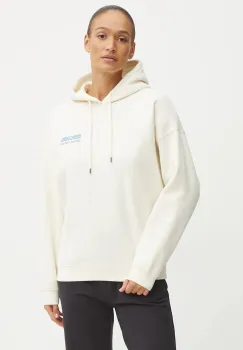 Rip Curl bluza SURF PUFF HERITAGE femei, culoarea bej, cu gluga, cu imprimeu, 06AWFL imagine