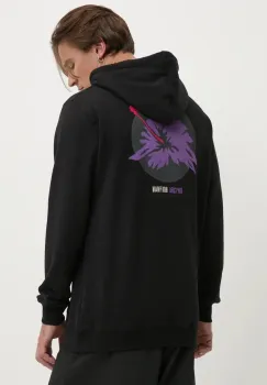 Rip Curl bluza SURF REVIVAL barbati, culoarea negru, cu gluga, neted, 05VMFL imagine