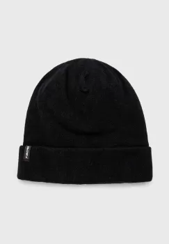 Rip Curl caciula din amestec de lana culoarea negru, din tricot gros imagine