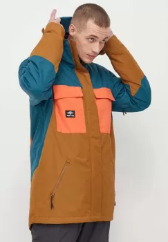 Rip Curl geaca Pinnacle culoarea verde imagine