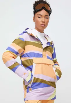 Rip Curl geaca Rider culoarea violet imagine