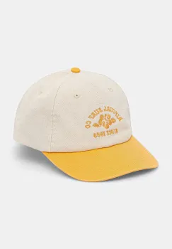 Rip Curl sapca de baseball din bumbac culoarea portocaliu, cu imprimeu, 05SWHE imagine